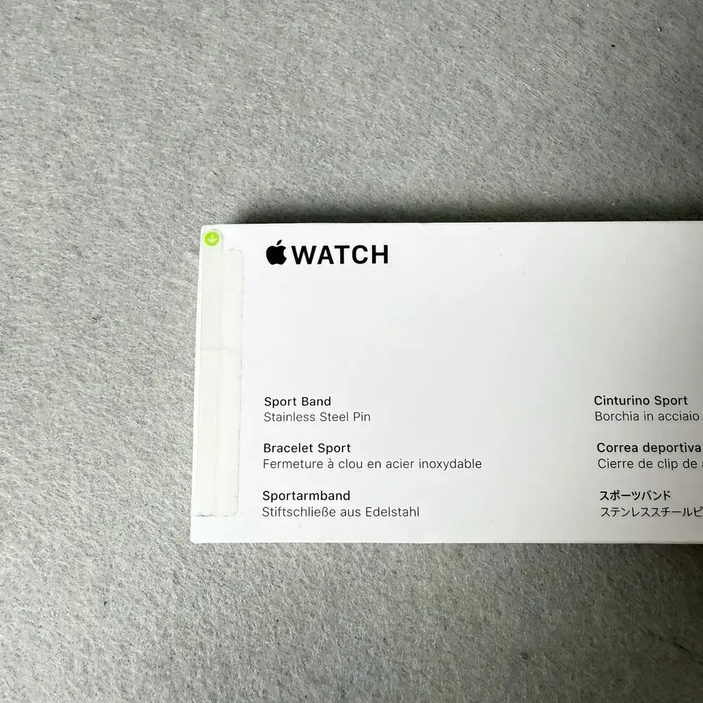 Apple Watch Sport band 45mm Starlight S/M And M/L